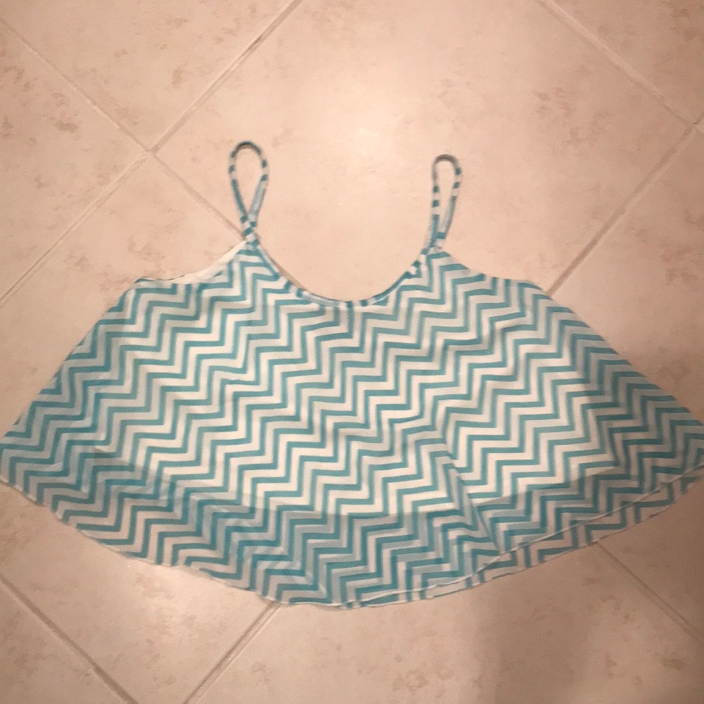 Rue21 Teal Crop Top